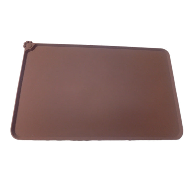 Waterproof Silicone Pet Food Mat – Non-Slip Feeding Placemat