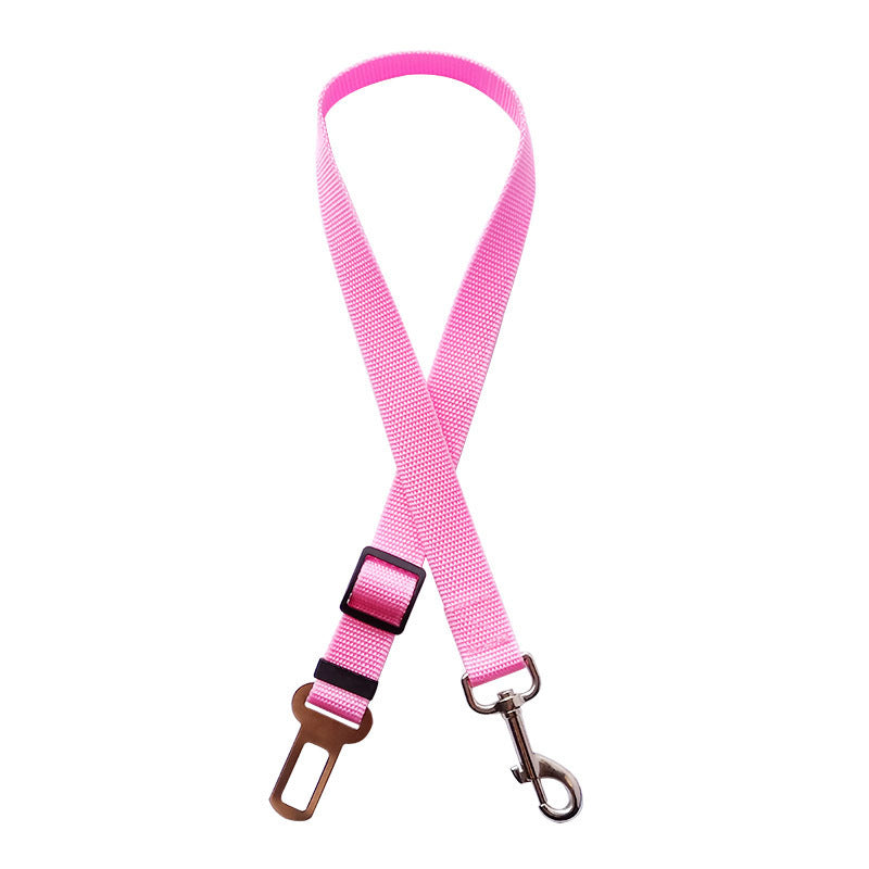 Adjustable Pet Car Seat Belt Clip – Dog & Cat Safety Leash