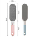 Reusable pet hair remover peel brush