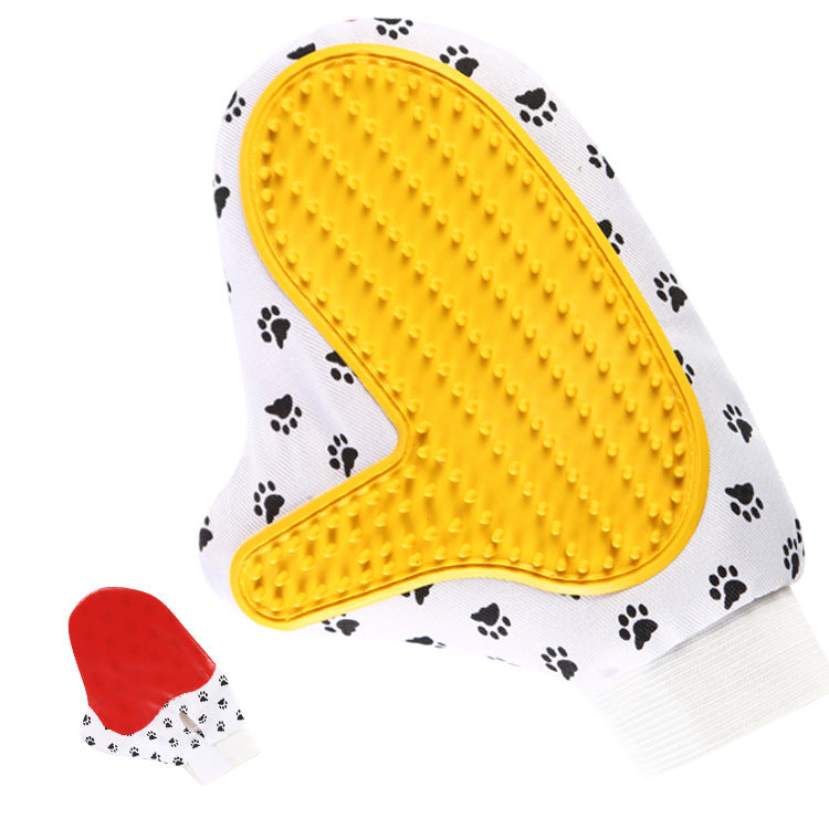 Silicone Pet Grooming Glove – Deshedding Bath Brush