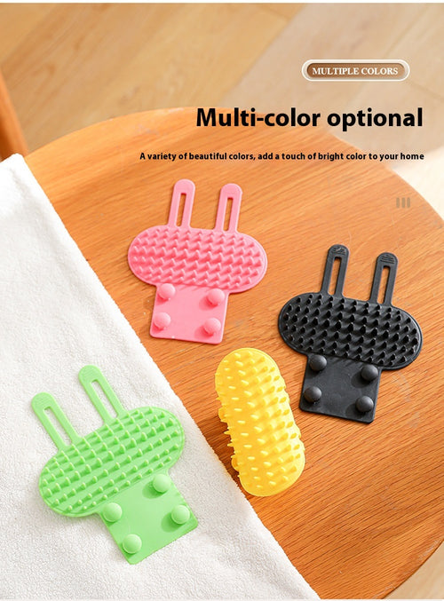 Cat wall corner self groomer comb