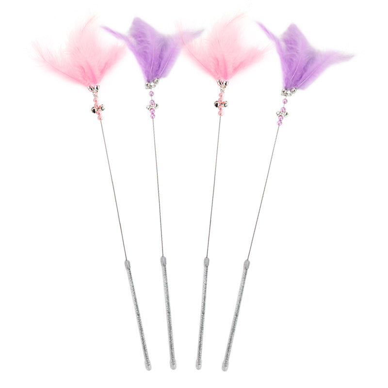 Fairy feather cat teaser wand extra 1