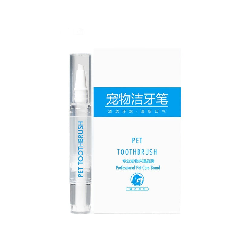 Pet toothbrush pen breath-freshening daily care