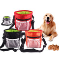 Dog Treat Pouch for Training Walks – Drawstring Snack Bag with Belt Clip