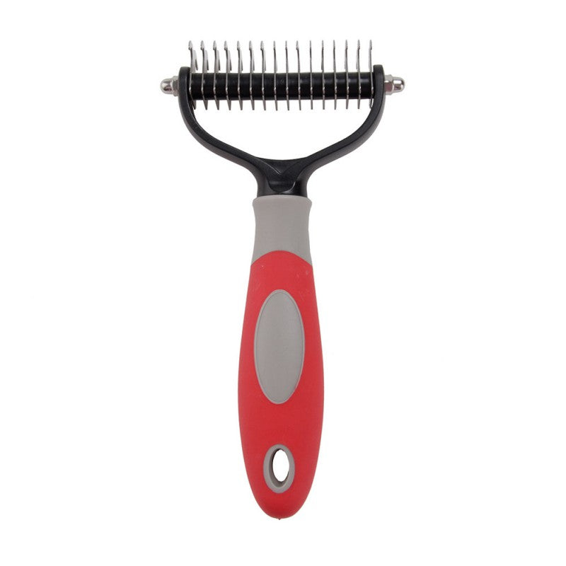 Dematting Comb for Long Hair Dogs & Cats – Undercoat Knot Remover 2