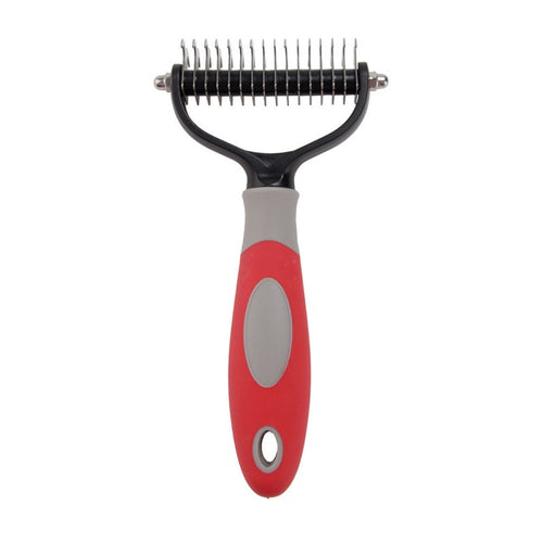 Dematting Comb for Long Hair Dogs & Cats – Undercoat Knot Remover 2