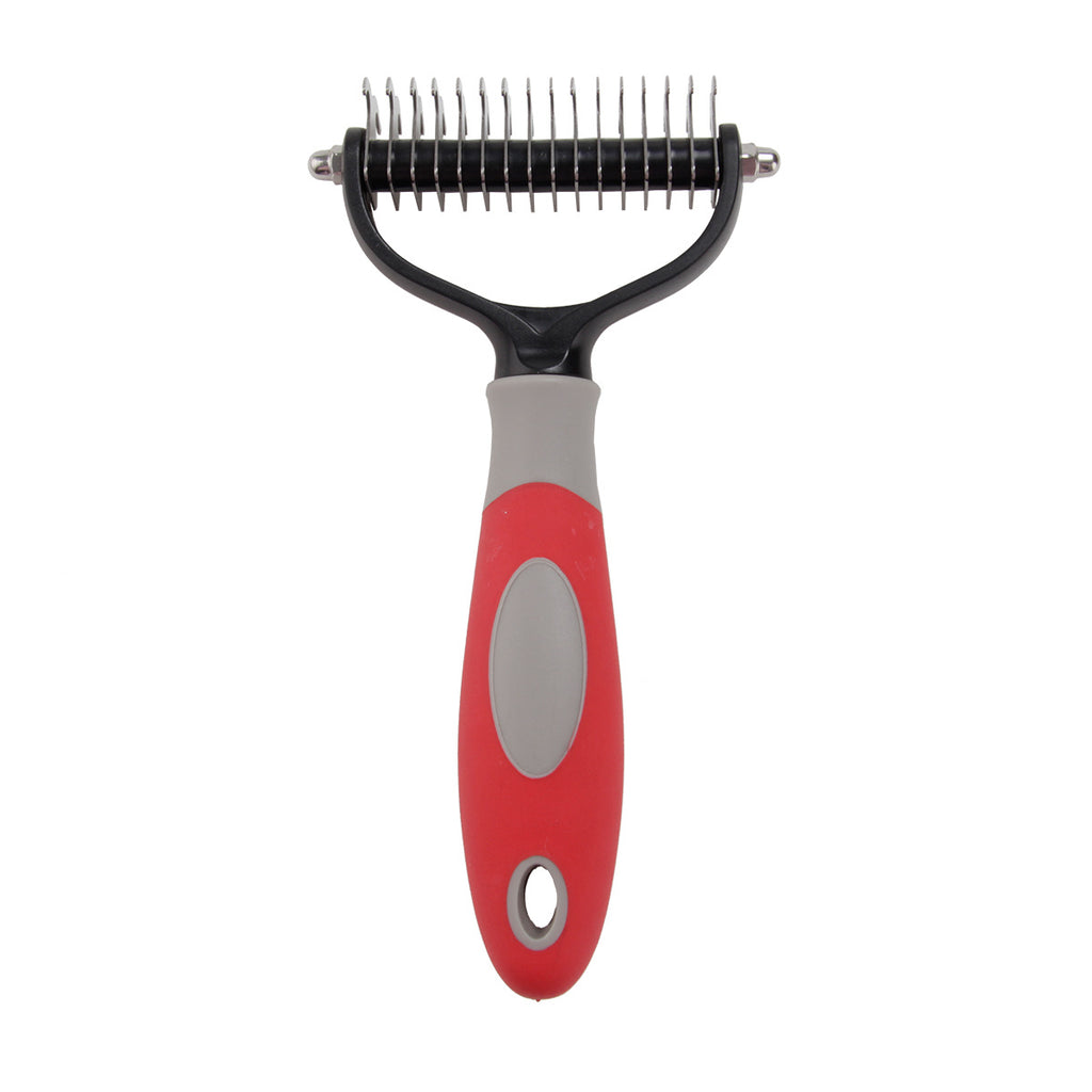 Dematting Comb for Long Hair Dogs & Cats – Undercoat Knot Remover 4