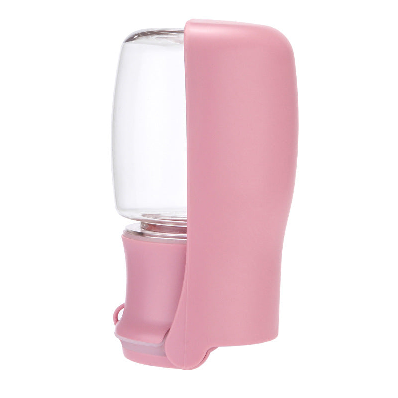 Portable Dog Water Bottle for Walking – Foldable Leak-Proof Pet Water Dispenser