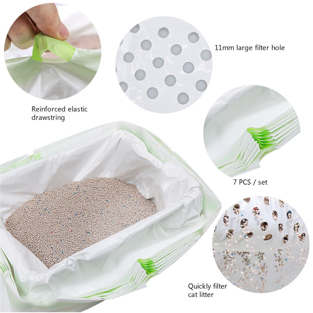 Thick cat litter box liner detail 3