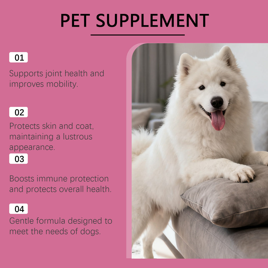 Collagen drops for dogs joint skin coat